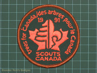 Click to enlarge 1991 Trees for Canada